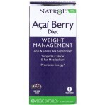 Комплекс дієтичні ягоди Асаї і Зелений чай для контролю ваги Natrol 60 рослинних капсул: ціни та характеристики