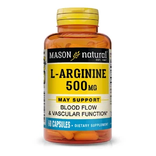 L-Аргинин 500 мг L-Arginine Mason Natural 60 капсул