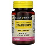 Клюква высококонцентрированная Cranberry Mason Natural 60 капсул