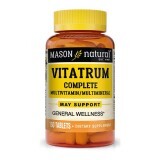 Повний комплекс мультивітамінів і мінералів Vitatrum Complete Multivitamin & Multimineral Mason Natural 150 таблеток