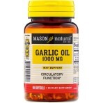 Часникова олія 1000 мг Garlic Oil Mason Natural 100 гелевих капсул: ціни та характеристики
