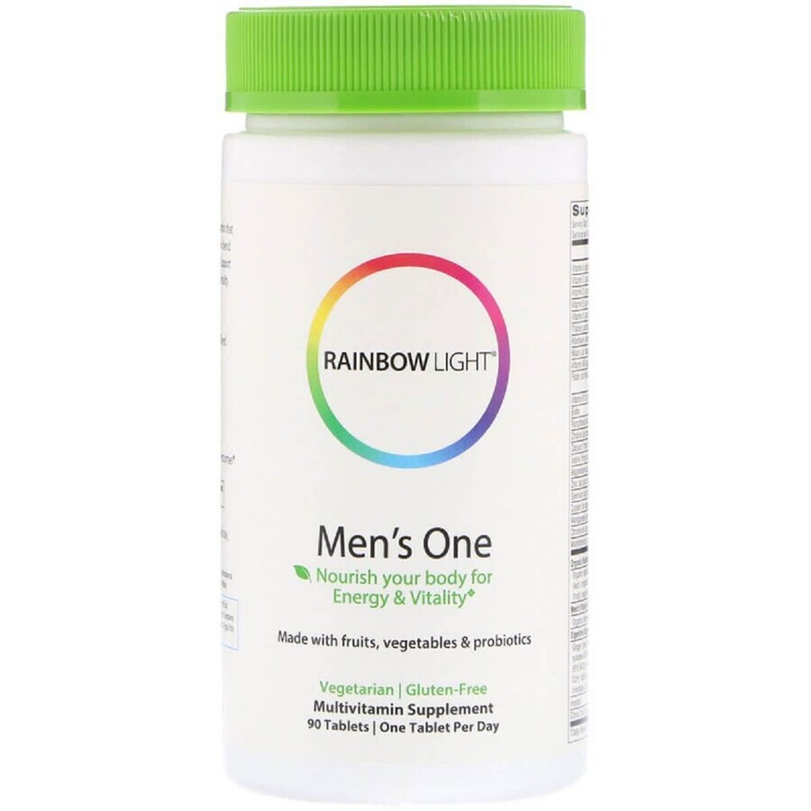 Витамины для мужчин Men's One Rainbow Light 90 таблеток: цены и характеристики