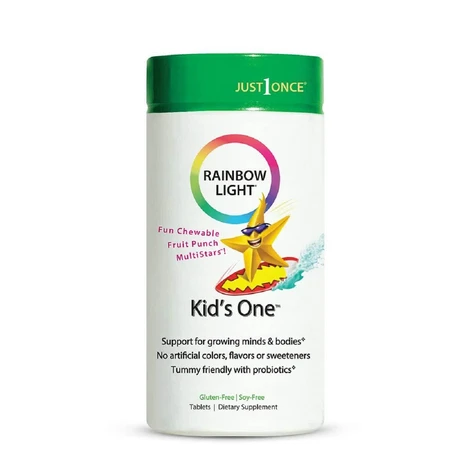 Мультивитамины для детей Kids One Rainbow Light 50 жевательных таблеток: цены и характеристики