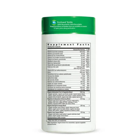 Мультивітаміни для жінок сертифіковані Certified Women's Multivitamin Rainbow Light 120 вегетаріанські капсули: ціни та характеристики