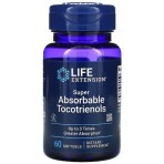 Вітамін Е Супер абсорбуючі Токотрієноли Super Absorbable Tocotrienols Life Extension 60 капсул: ціни та характеристики