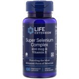 Супер Комплекс Селен Super Selenium Life Extension 100 Вегетарианских Капсул