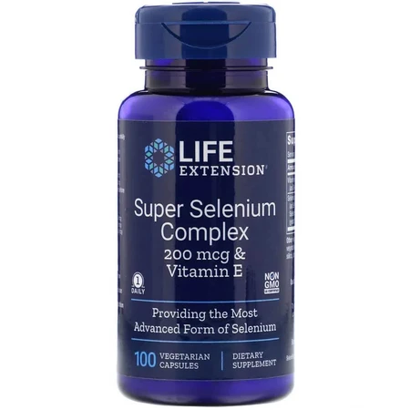 Супер Комплекс Селен Super Selenium Life Extension 100 Вегетарианских Капсул: цены и характеристики