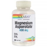 Аспартат магния Magnesium Asporotate Solaray 400 мг 180 Капсул