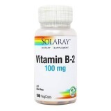 Вітамін B2 100 Мг Solaray 100 капсул