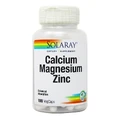 Кальцій Магній Цинк Calcium Magnesium Zinc Solaray 100 капсул