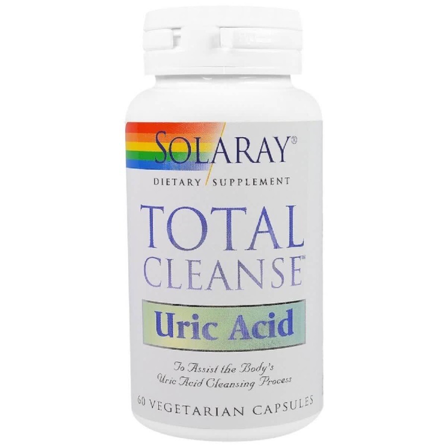 Очиститель мочевой кислоты Total Cleanse Uric Acid Solaray 60 Капсул: цены и характеристики