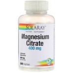 Цитрат Магния 400 Мг Magnesium Citrate Solaray 180 Капсул: цены и характеристики