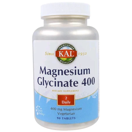 Магній гліцинат Magnesium Malate KAL 400 мг 90 таблеток: ціни та характеристики