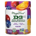 Витамин D3 1000 IU Wellness вкус фруктов MegaFood 70 Желейных Конфет: цены и характеристики