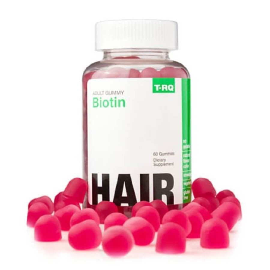 Біотин смак полуниці Biotin T-RQ 60 жувальних цукерок: ціни та характеристики