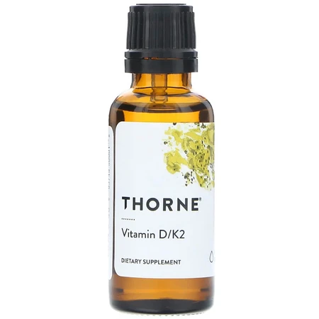Вітамін D3 і K2 Vitamin D / K2 Thorne Research 30 мл: ціни та характеристики