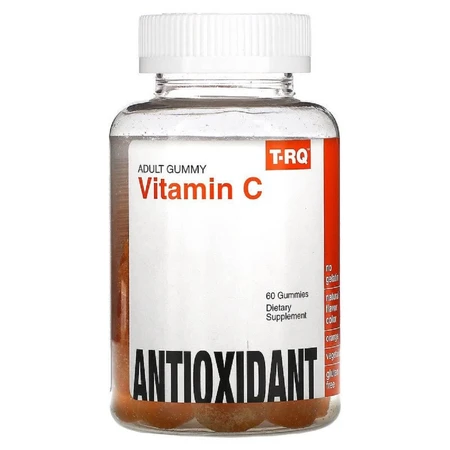 Вітамін С смак апельсину Vitamin C Antioxidant T-RQ 60 жувальних цукерок: ціни та характеристики