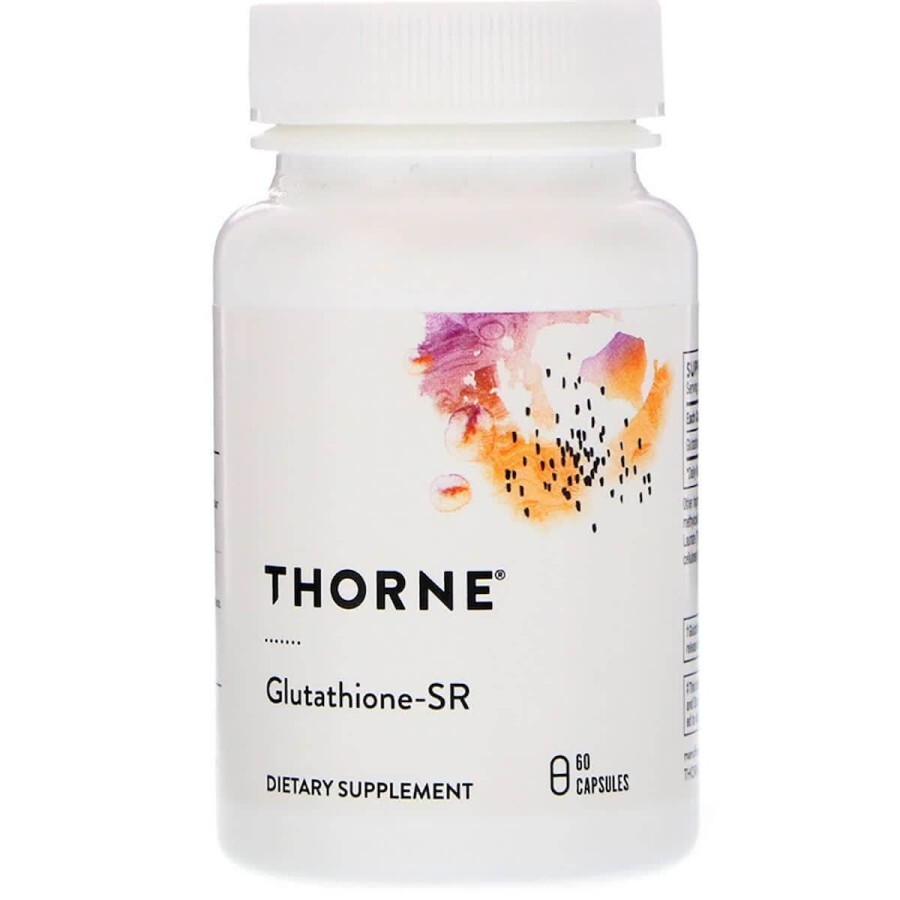Глутатіон Glutathione-SR Thorne Research 60 капсул: ціни та характеристики