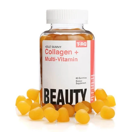 Колаген з мультивітамінами фруктовий смак Collagen Multivitamin T-RQ 60 жувальних цукерок: ціни та характеристики