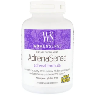 Комплекс для поддержки надпочечников Natural Factors WomenSense AdrenaSense 120 капсул