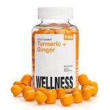 Куркума і Імбир фруктовий смак Turmeric + Ginger T-RQ 60 жувальних цукерок