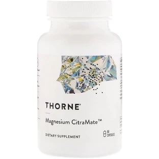 Магний (Цитрат\Малат) Magnesium CitramateThorne Research 90 капсул