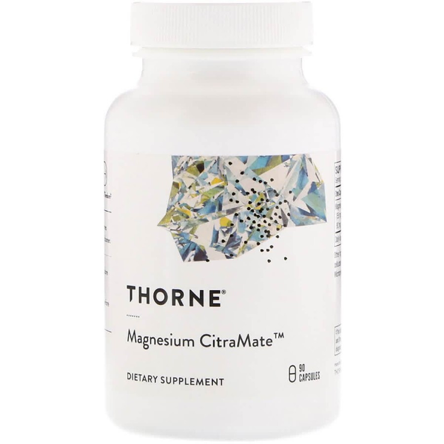 Магній (Цитрат \ Малат) Magnesium Citramate Thorne Research 90 капсул: ціни та характеристики