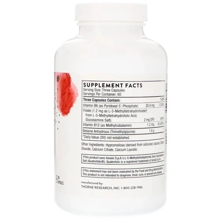 Метил Гард Methyl-Guard Thorne Research 180 Капсул: цены и характеристики