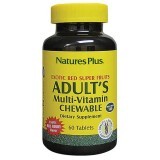 Мультивітаміни для дорослих Natures Plus 60 жувальних таблеток смак ягід 