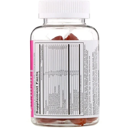 Мультивитамины и минералы для беременных Prenatal Multivitamin & Mineral вкус вишня лимон апельсин: цены и характеристики