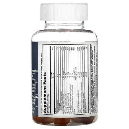 Мультивітаміни Повний комплекс Multi-Vitamin T-RQ 60 жувальних цукерок смак полуниці апельсина вишні : ціни та характеристики