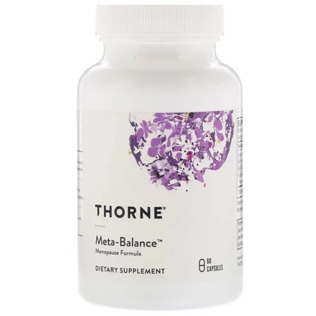 Поддержка при менопаузе Meta-Balance Thorne Research 60 Капсул: цены и характеристики