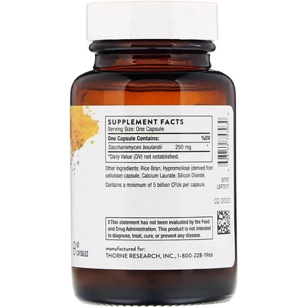 Сахаромицеты Буларди Sacro-B Probiotic Thorne Research 60 капсул: цены и характеристики
