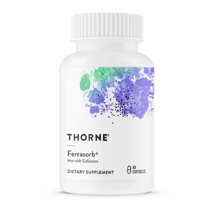 Формула для крові Ferrasorb Thorne Research 60 гелевих капсул