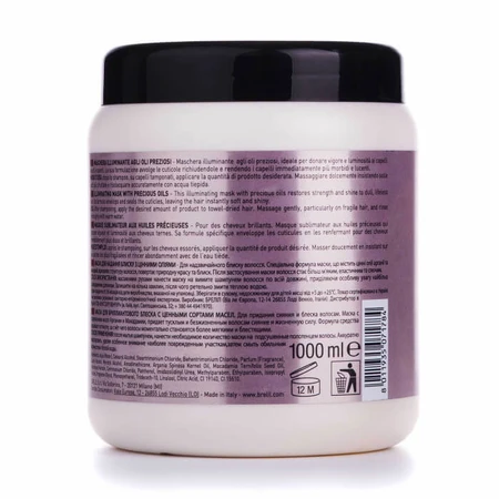Маска Brelil Professional Numero Supreme Brilliance для блеска волос на основе ценных масел ,1 л: цены и характеристики