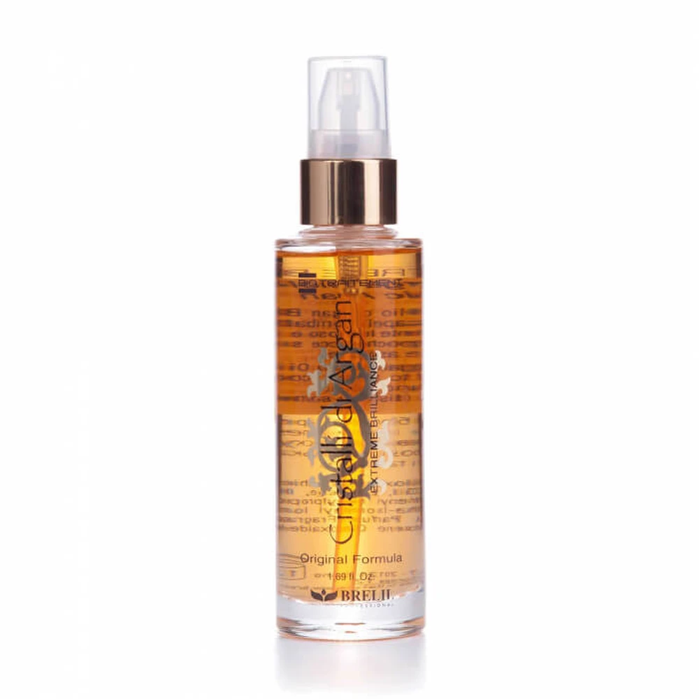 Жидкие кристаллы Brelil Cristalli d'Argan Extreme Brilliance Original Formula с аргановым маслом, 50 мл: цены и характеристики