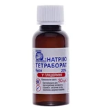 Натрію тетраборат лосьйон в гліцерині косметичний 20% 30 г