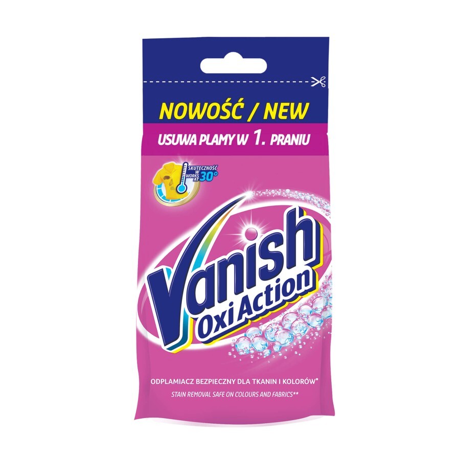 Плямовивідник рідкий для тканин Vanish Oxi Action 100 мл: ціни та характеристики