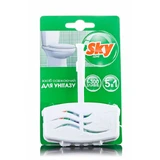 Очищуючий блок для туалета Sky Style+Змінний туалетний блок для туалету Sky Style, 40г