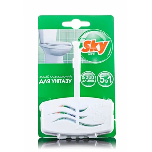 Очищуючий блок для туалета Sky Style+Змінний туалетний блок для туалету Sky Style, 40г