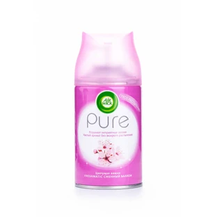 Освежитель воздуха Air Wick Pure автоматический сменный баллон вишневое цветение, 250мл