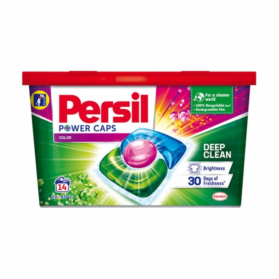 Капсули для прання Persil Колор 14 шт: ціни та характеристики