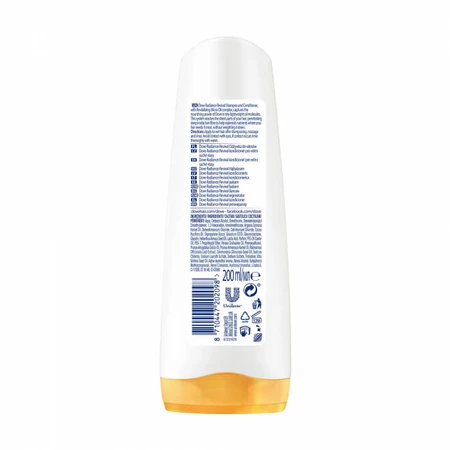 Бальзам-ополіскувач для сухого ламкого волосся Dove Nutritive Solutions Radiance Revival Conditioner Сяючий блиск, 200 мл: ціни та характеристики