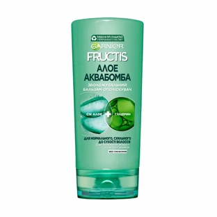 Укрепляющий бальзам-ополаскиватель Garnier Fructis Алоэ Аква Бомба для нормальных волос, 200 мл