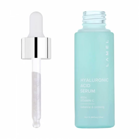 Сироватка для обличчя Lamel Professional Hyaluronic Acid Serum Сяйво та детоксикація, з гіалуроновою кислотою та вітаміном С, 29 мл: ціни та характеристики