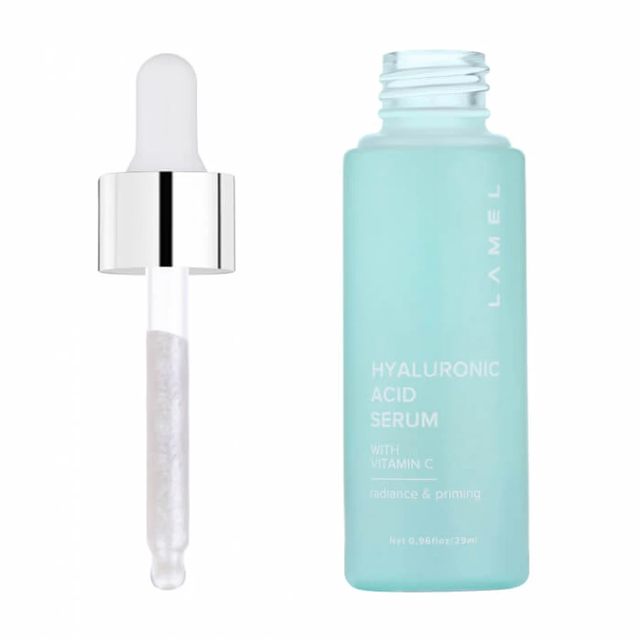 Сироватка для обличчя Lamel Professional Hyaluronic Acid Serum Сяйво та детоксикація, з гіалуроновою кислотою та вітаміном С, 29 мл: ціни та характеристики