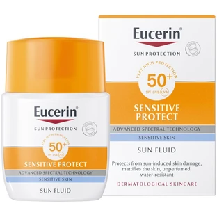 Сонцезахисний флюїд для обличчя Eucerin SPF 50 50 мл