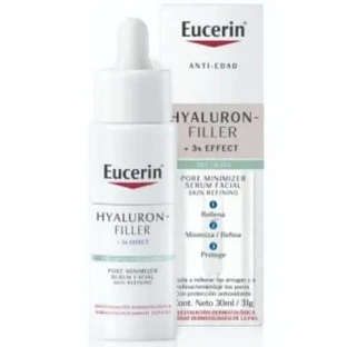 Сироватка для вдосконалення структури шкіри Eucerin Гіалурон-філлер зменшення пор та перших зморшок, 30 мл
