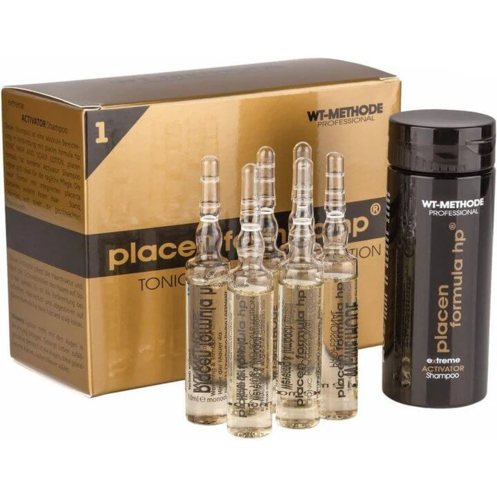 Набір для догляду за волоссям Placen Formula Activator ампули 6 х 10 мл + шампунь 100 мл: ціни та характеристики