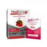 Максэффект (Maxeffect) с витамином С (1000 мг) и цинком чай со вкусом малины и шиповника для детей по 4 г №20 саше